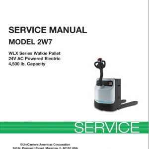 Unicarriers 2W7 Service Manual SM3UC-2W700