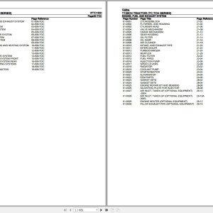 Valtra TC TCH Series T130CH Parts Catalog PDF VFTC130H