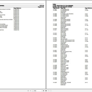 Valtra TC TCH Series T170C Parts Catalog PDF VFTC170