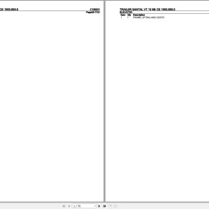 Valtra Trailer Santal VT10 BE CE Parts Catalog PDF C10BE01