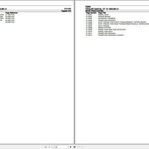 Valtra Trailer Santal VT13 Parts Catalog PDF CTV1301