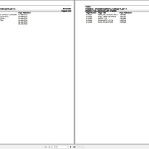 Valtra VG90EM Parts Catalog PDF 891191981 2015 - 2017