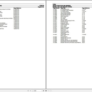 Valtra XM Series XM130 Parts Catalog PDF VFXM130