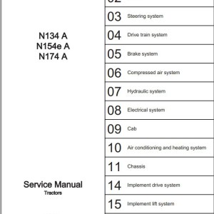 Valtra N4 Active N134A N154eA N174A Service Manual 39277211