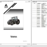 Valtra Q245 1A9 Q5 Parts Catalog