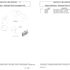 Versatile DeltaTrack T4i 450 to 550 HP (EU) Parts Catalog PDF