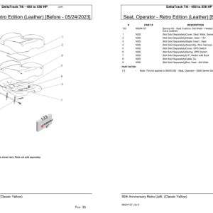 Versatile DeltaTrack T4i 450 to 550 HP Parts Catalog PDF