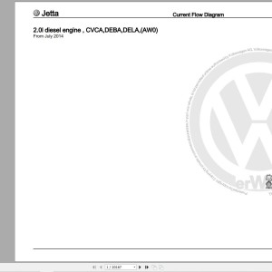 Volkswagen Jetta 16 to 168 1980-1988 Workshop Service Manual