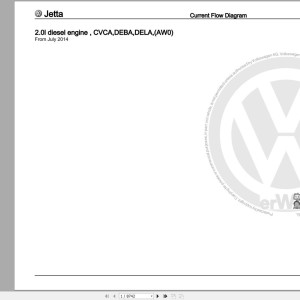 Volkswagen Jetta AV2 AY3 2014-2017 Workshop Service Manual