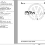 Volkswagen Passat Variant 3A 3A2 3A5 1994-1997 Workshop Service Manual