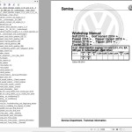Volkswagen Sharan 7N 7N1 7N2 2010-2019 Workshop Service Manual