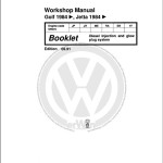 Volkswagen Golf I 17 171 172 173 1974-1984 Workshop Service Manual