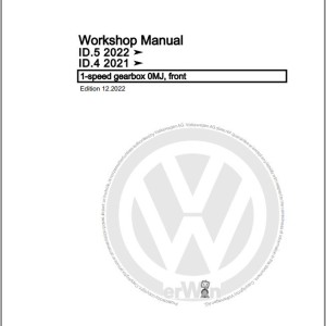 Volkswagen ID.4 E2 E21 2020-2023 Workshop Service Manual