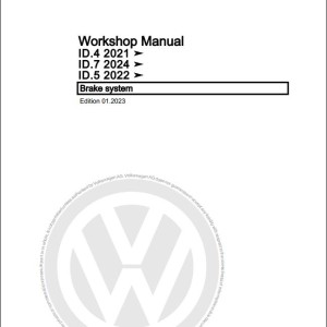 Volkswagen ID.7 ED ED2 ED5 2023 Workshop Service Manual