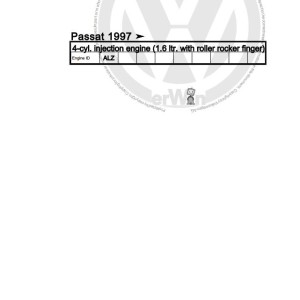 Volkswagen Passat 3B 3B2 3B5 1997-2005 Workshop Service Manual