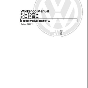 Volkswagen Polo 9N 9N1 2002-2005 Workshop Service Manual