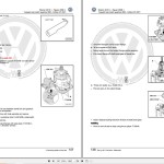 Volkswagen Tiguan 5N to BJ2 2008 Workshop Service Manual