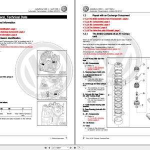 Volkswagen Golf (Brasil) 9B1 1998-2004 Workshop Service Manual