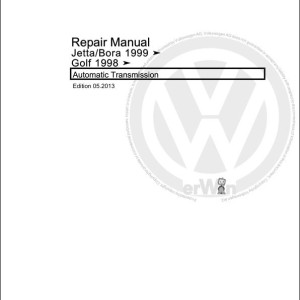 Volkswagen Golf GTI R32 1J1 2004-2009 Workshop Service Manual