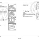 Volkswagen Golf (Mexico) 9B3 1998-2004 Workshop Service Manual