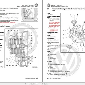 Volkswagen Jetta 9M 1999-2003 Workshop Service Manual