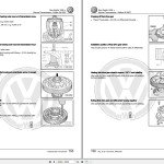 Volkswagen New Beetle Convertible 1Y 2003-2010 Workshop Service Manual