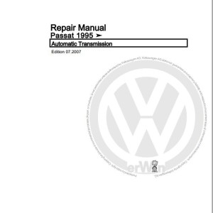 Volkswagen PASSAT 3A2 1995-1997 Workshop Service Manual