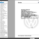 Volkswagen Golf VIII Sportsvan Wiring Diagrams Maintenance and Repair Manuals