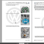 Volkswagen Golf VIII Sportsvan Wiring Diagrams Maintenance and Repair Manuals