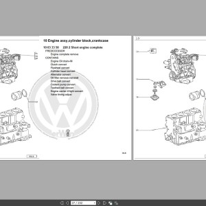 Volkswagen Scirocco 1974 - 1992 Workshop Manuals