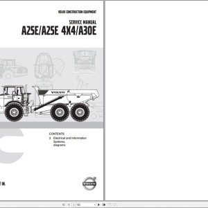 Volvo A30E Wiring Diagram
