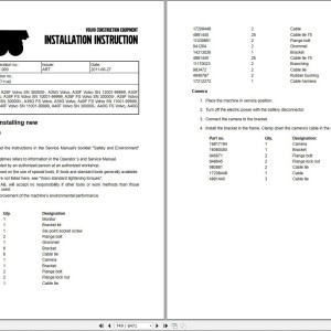 Volvo A35F FS Service Repair Manual
