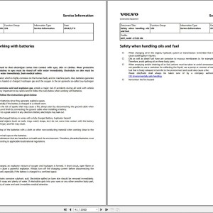Volvo A40F Service Repair Manual