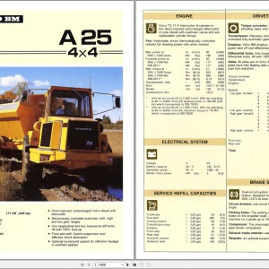 Volvo BM A25 Service Repair Manual