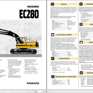 Volvo EC280 Service Repair Manual