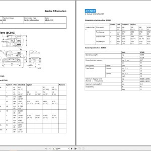 Volvo EC360L C Service Repair Manual