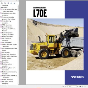 Volvo L70E Service and Repair Manual