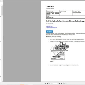 Volvo L70F Service and Repair Manual