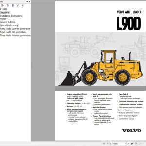Volvo L90D Service and Repair Manual