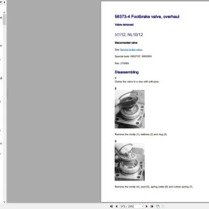 Volvo N7 Service and Repair Manual