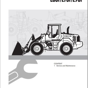 Volvo L60F L70F L90F Service Manual VOE21A1002950