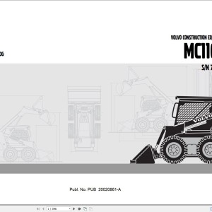 Volvo MC110B Parts Catalog PUB20020861-A