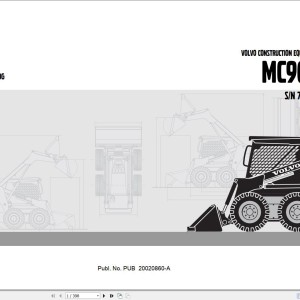 Volvo MC90B Parts Catalog PUB20020860-A