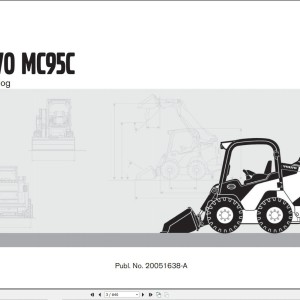 Volvo MC95C Parts Catalog 20051638-A