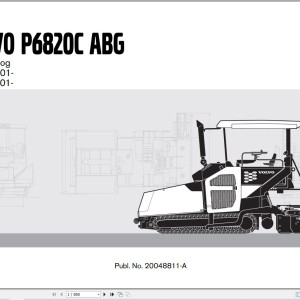 Volvo P6820C ABG Parts Catalog 20048811-A
