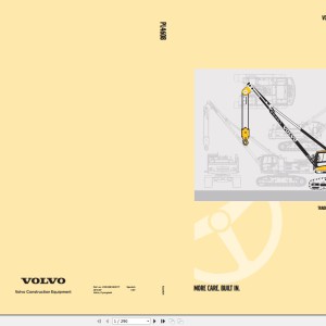 Volvo PL4608 Instruction Manual VOE33B1005117 ES