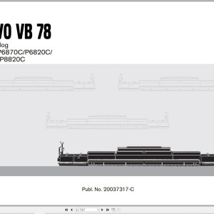 Volvo VB78 Parts Catalog 20037317-C