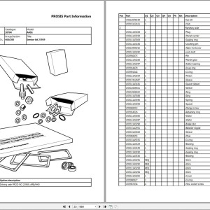 Volvo A40G Dump Truck Parts Catalog