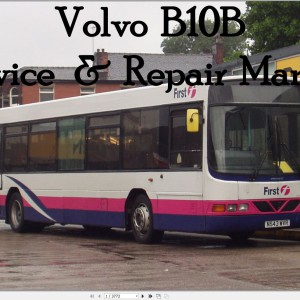 Volvo B10B Bus Service Repair Manual