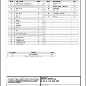 Volvo B12M Bus Wiring Diagram